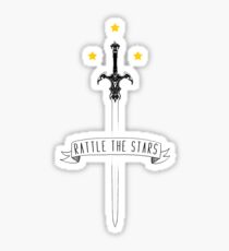 Rattle the stars 2 Sticker