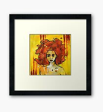 Red Head Framed Print
