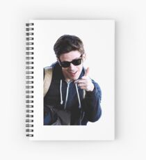 Grant Gustin Spiral Notebook