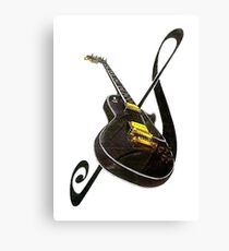 Music guitar Canvas Print