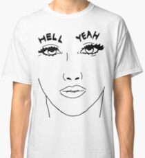 Jenna Marbles Eyebrows "Hell Yeah" Classic T-Shirt