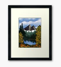 Mountainscape Framed Print