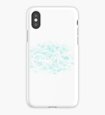 Beach Cruiser Bike Silhouette iPhone Case/Skin