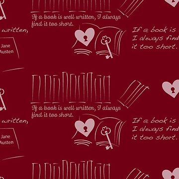 Artwork thumbnail, Jane Austen design by CreativeContour