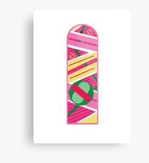 BTTF Hoverboard Metal Print