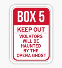Box 5: Keep Out Sticker