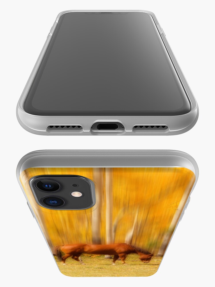 Alternate view of Mystic Horses iPhone Case & Cover