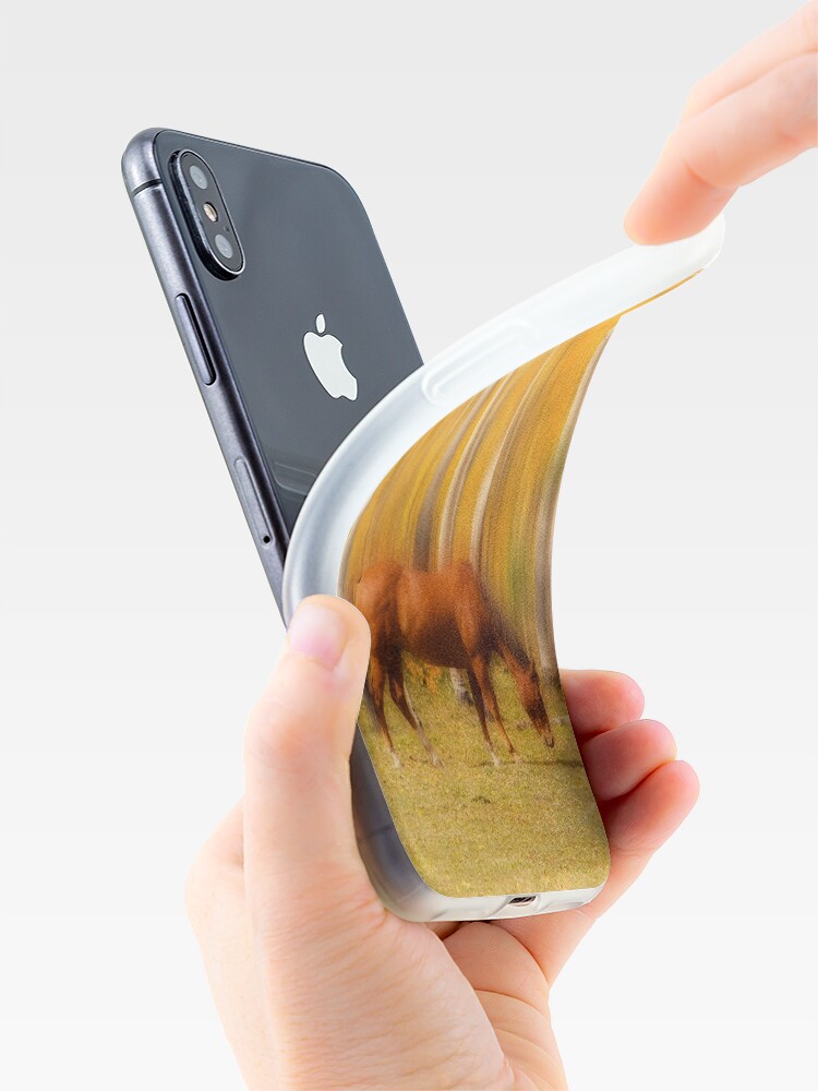 Alternate view of Mystic Horses iPhone Case & Cover
