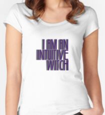 INTUITIVE HEXE Tailliertes Rundhals-Shirt