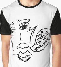 Carefree Woman Graphic T-Shirt