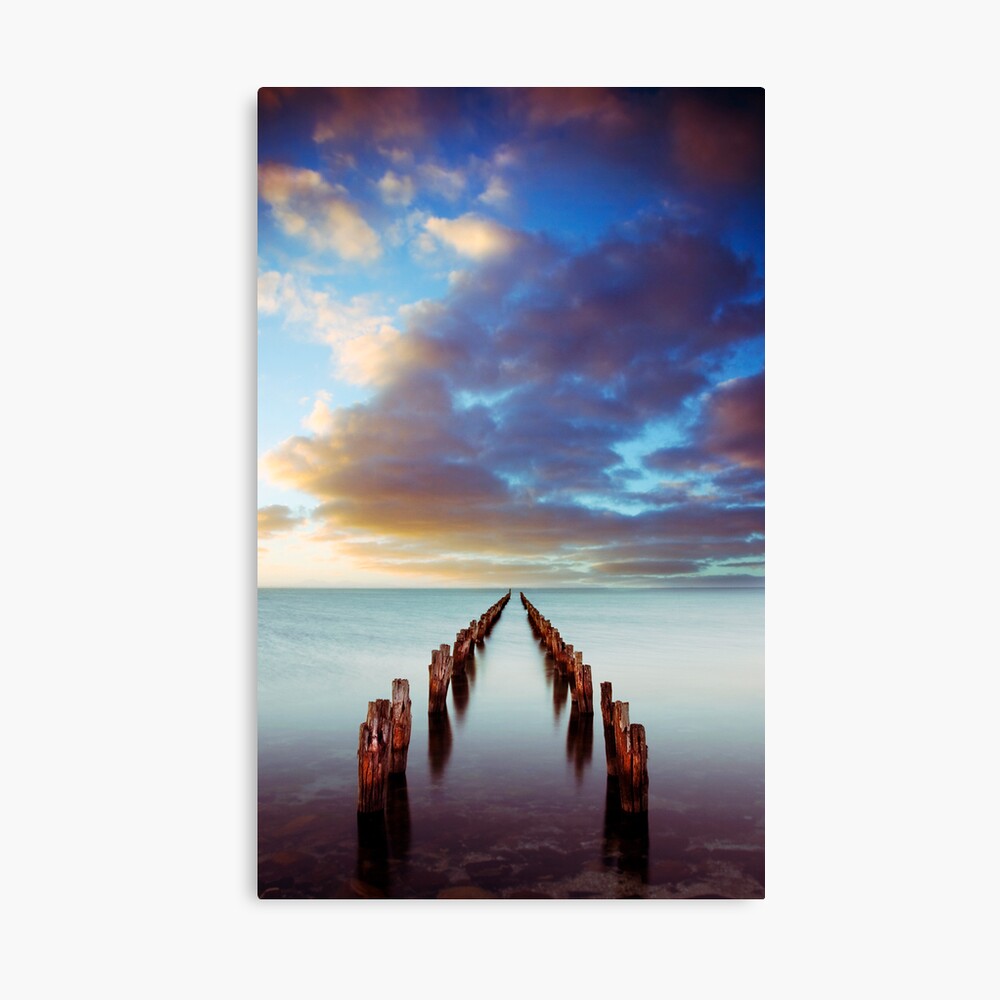 Sunset at Clifton Springs Canvas Print