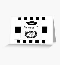 Lee van cleef Greeting Card