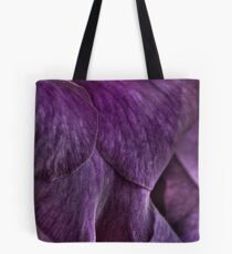 Purple Velvet Tote Bag