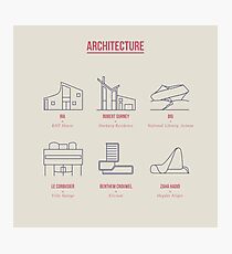 Architecture Line Design Photographic Print