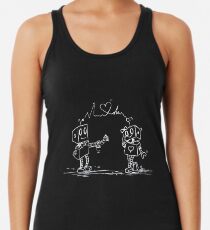 Beep Beep Ich liebe dich Racerback Tank Top