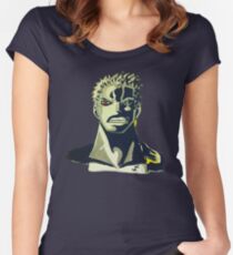 Camiseta entallada de cuello redondo Roronoa Zoro-One Piece