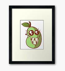 Biting Pear of Salamanca Framed Print