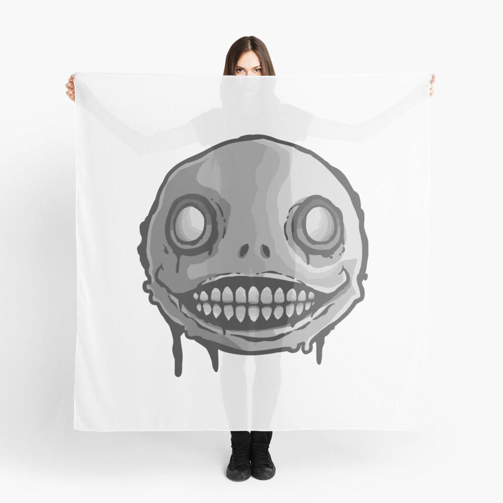 NieR Emil S Mask Scarf By Ulteh Redbubble   Scarf,x1000 Pad,1000x1000,f8f8f8 