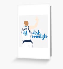 Dirk Nowitzki Greeting Card