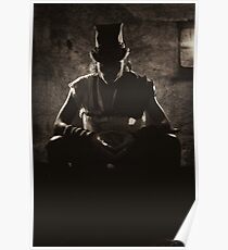 Mysterious Steam Punk Man Poster