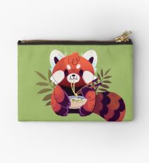 Red Panda Eating Ramen Studio Pouch