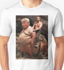 Putin riding Trump Unisex T-Shirt