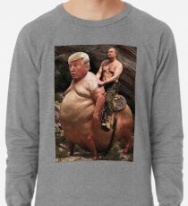 Putin riding Trump Lightweight Sweatshirt