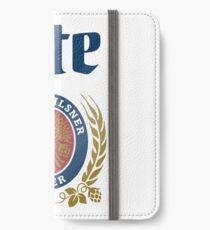 LITE (A FINE PILSNER) BEER iPhone Wallet/Case/Skin