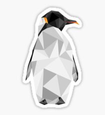 Geometric Penguin Sticker