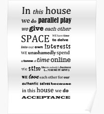 In This House by Leah Kelley Poster