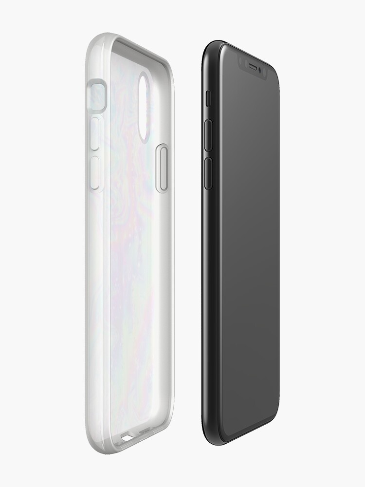 Alternate view of Psychedelic Holographic Texture iPhone Case & Cover