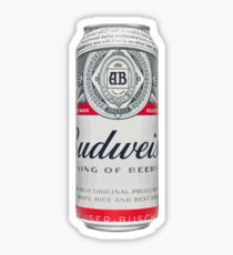 Budweiser Can Sticker