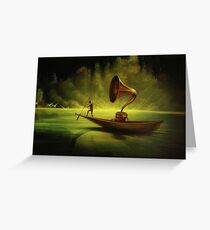 The Artist Greeting Card