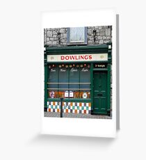 Pubs of Ireland ~ Dowling's Pub Greeting Card