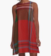 MacLean of Duart Clan/Family Tartan A-Line Dress