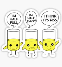 I Think It's PISS. Sticker
