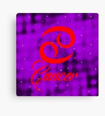 Cancer Canvas Print