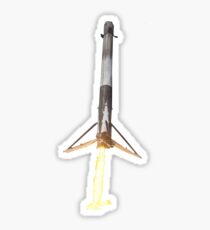 SpaceX Landing Rocket Sticker