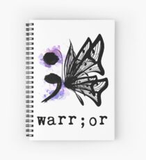 Cuaderno de espiral Mariposa Semicolon