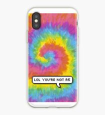 R5 - "lol du bist nicht r5" iPhone-Hülle & Cover