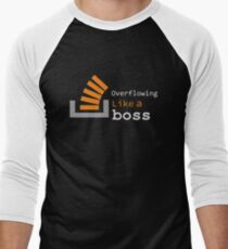 Overflowing like a boss Men's Baseball ¾ T-Shirt