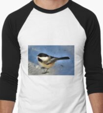 Chick-a-dee-dee-dee Baseball ¾ Sleeve T-Shirt