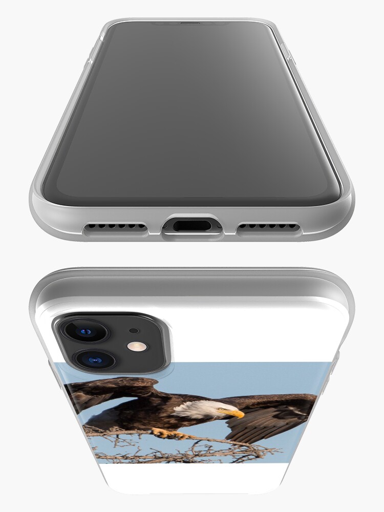 Alternate view of Bald Eagle: prelaunch wing test iPhone Case & Cover