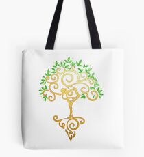 Yoga Tree Tote Bag