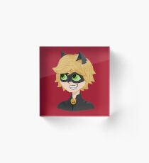 Chat Noir Acrylic Block