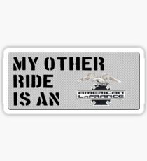 My other ride is an American LaFrance Sticker