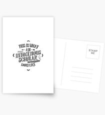 Indigenous Scholar (Gray) Postcards