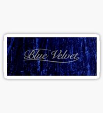 Blue Velvet Sticker