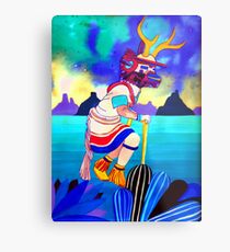 Deer Dancer Metal Print