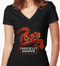 Riverdale Pops Chocklit Shoppe Shirt mit V-Ausschnitt